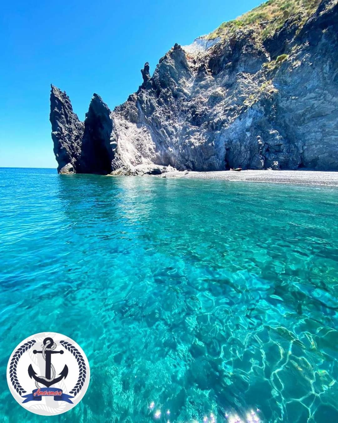 "Appartamento Del Mare Gliaca" Con Vista Isole Eolie,Ampia Terrazza,Wifi E Parcheggio Privato Gratuito Piraino Bagian luar foto